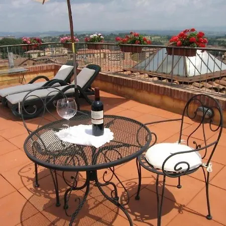 Lägenhet Tuscanflat-the Beautiful Panoramic Views 360 Siena
